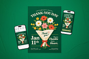 International Thank you day Flyer, a Flyer Template by The Good Store (Thumbnail 1 of 2)