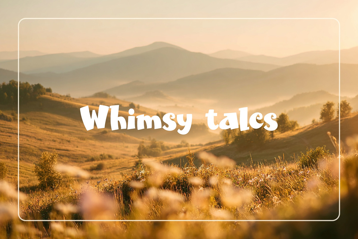 Wonky Story Font, a Handwritten Font by Graphic Spirit (Photo 7 of 8)