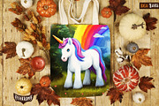 Unicorn Oil Paintings, an Animal Illustration by pixaroma (Thumbnail 9 of 9)