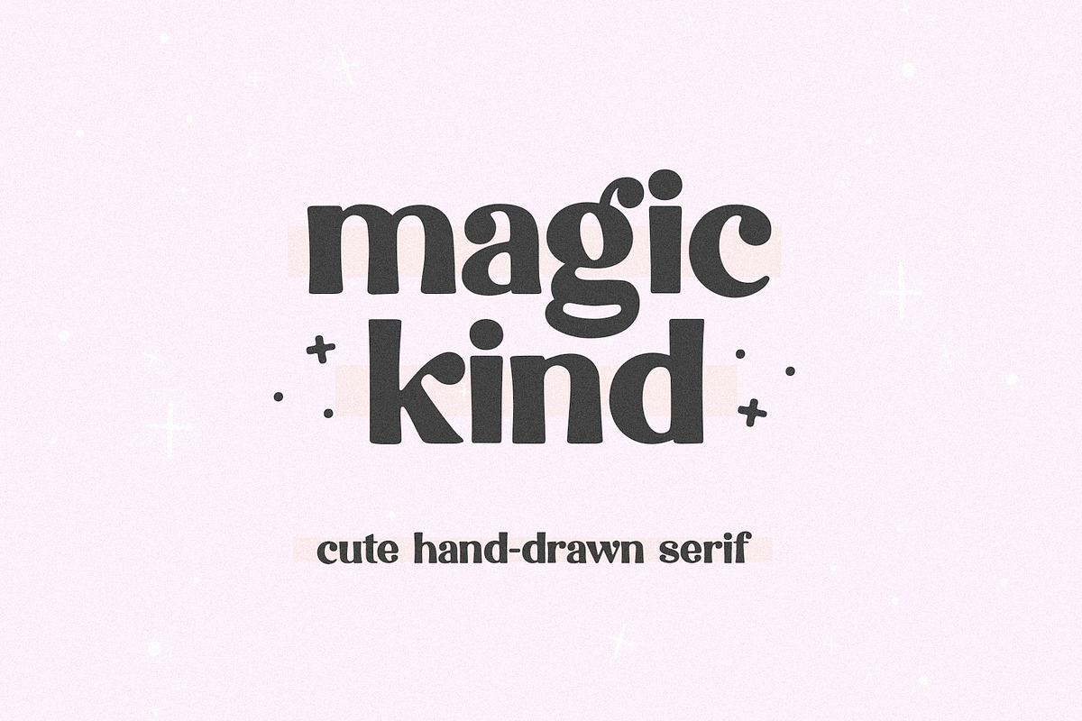 Magickind | Hand-drawn Serif Font, a Serif Font by KA Designs (Photo 1 of 9)