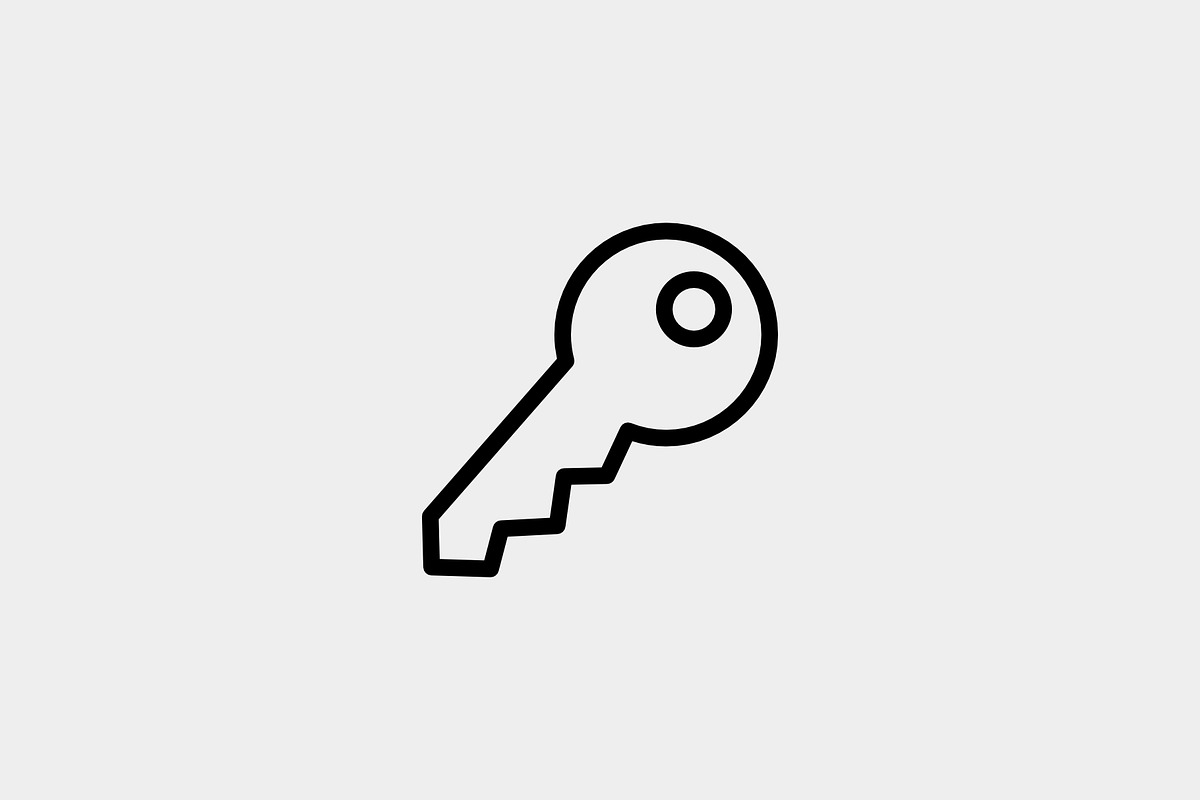 Key, an Outline Icon by Jordy
