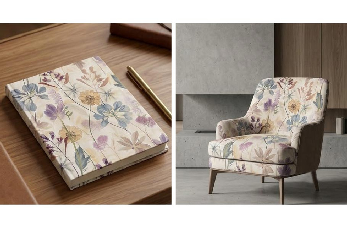 Floral impressions, a Pattern Graphic by Print Diaries (Photo 4 of 4)