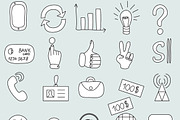 25 Business icons, an Icon by Ivga (Thumbnail 2 of 2)