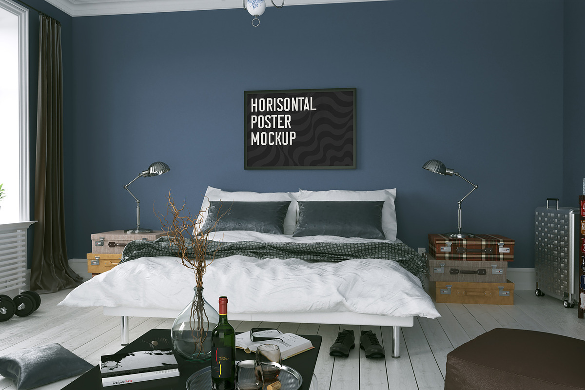 Natural Frame Mockup Set, an Advertising Mockup by PSD Market (Photo 3 of 13)