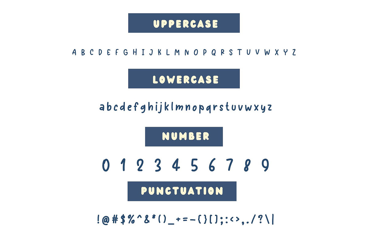 Mercy is a cute handwritten font, a Handwritten Font by Brown Cupple (Photo 5 of 6)