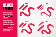 Lettering Bundle for Procreate, a Brush Add-On by BrushUp (Thumbnail 6 of 15)