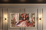 Halloween Oil Painting Frame Tv Art, a Seasonal Illustration by PrintablesByFranklyn (Thumbnail 8 of 11)