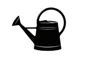 Watering Can Silhouette Bundle, an Illustration by Gfx_Store (Thumbnail 45 of 48)