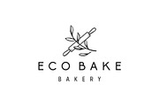 Organic Bakery Logo Hand Drawn, a Branding & Logo Template by zdson (Thumbnail 2 of 2)