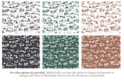Montana Seamless Pattern Set, a Pattern Graphic by Hughes Studio (Thumbnail 2 of 9)