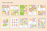 Geometric Easter Collection, a Decorative Illustration by yarynabo (Thumbnail 3 of 7)