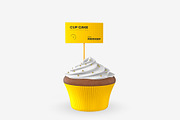 Cupcake Mockup, a Cups & Container Mockup by graphypix (Thumbnail 1 of 3)