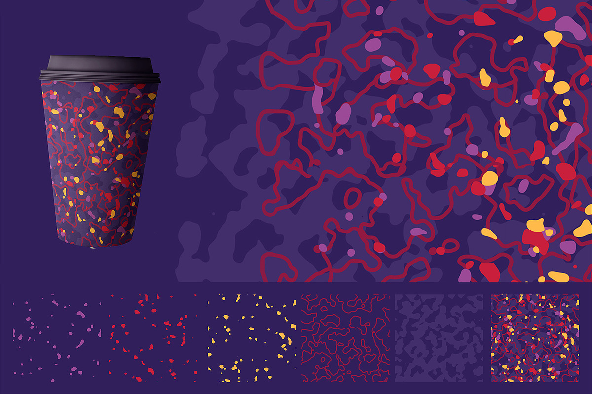 Patterns set to mix and match, a Background Graphic by EireenBel (Photo 2 of 12)