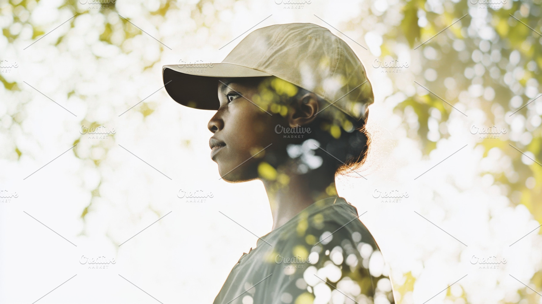 Indigenous female environmentalist i, a Photo by Dvoevnore photos