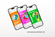 POP-ART Instagram Social Media Kit, a Social Media Template by Artisan Vibes (Thumbnail 2 of 7)