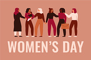 Women in Unity for Women, a Person Illustration by Mary Long (Thumbnail 3 of 5)