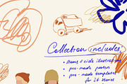 Love you Mom-abstract collection, an Object Illustration by Natalia Tugova (Thumbnail 2 of 11)