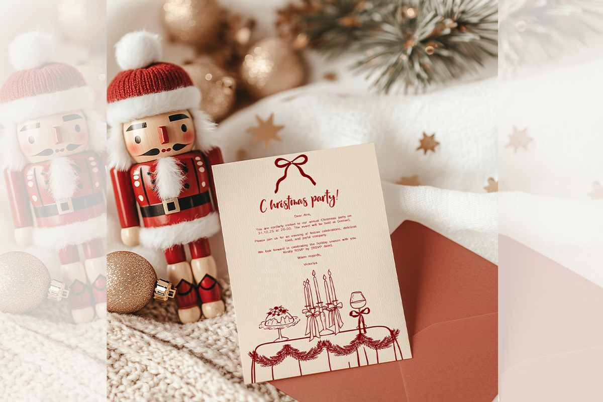 Whimsical Set Cozy Christmas, a Seasonal Illustration by ViktoriyaD (Photo 4 of 20)