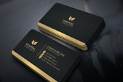 Golden Business Card, a Business Card Template by Creative_Arts (Thumbnail 3 of 4)