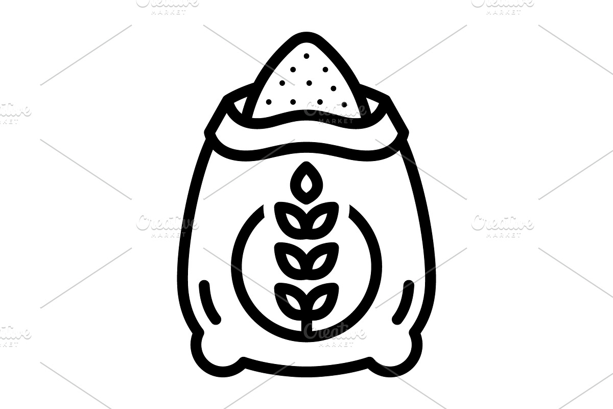Garden plantation black icon, an Outline Icon by Creative priyanka