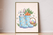 Easter Cowboy Boots PNG, an Illustration by Canvas Craft (Thumbnail 3 of 6)