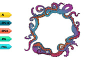 Vector sketch octopus tentacles, an Animal Illustration by julia_musdotter (Thumbnail 3 of 19)