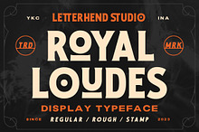 Royal Loudes  -  Display Font
