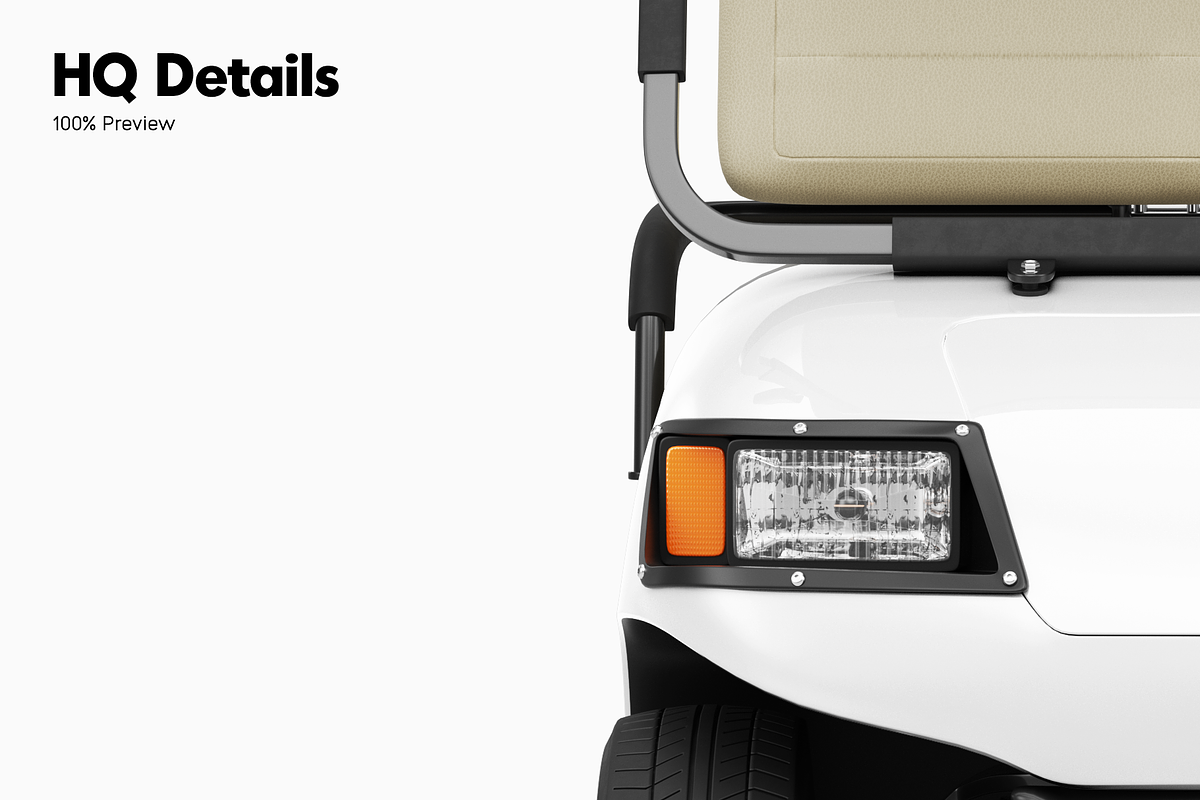 Golf Cart Mockup 2, a Product Mockup by Mockupix (Photo 2 of 12)
