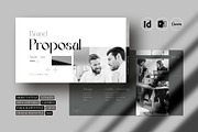 Brand Proposal Template, a Presentation Template by White Graphic (Thumbnail 1 of 8)