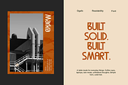 Ogafo - Unique Corporate Font, a Sans Serif Font by Pandeka Studio (Thumbnail 5 of 9)
