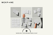 US A2 greeting card mockup set, a Merchandise Mockup by MCKP*ME (Thumbnail 2 of 7)