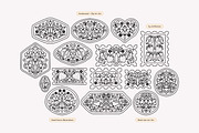 SENTIMENTAL Vintage Floral Logo Set, an Object Graphic by Artflorara (Thumbnail 12 of 13)