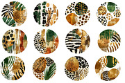Safari Circles Clip Art, an Illustration by Designworld (Thumbnail 3 of 5)