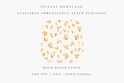 Muted Mustard Floral Seamless Patter, a Pattern Graphic by Pati Charm Studio (Thumbnail 2 of 7)