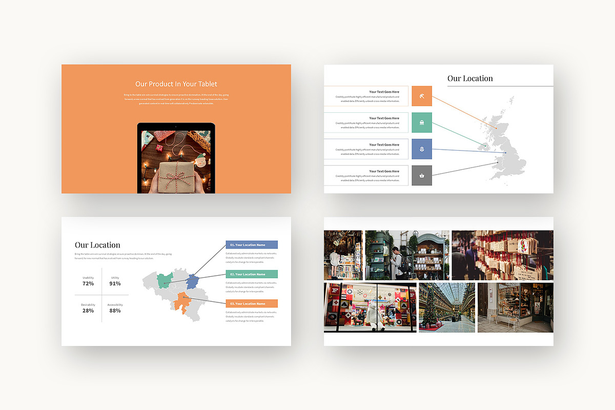 Toiz : Gift Business Powerpoint, a Presentation Template by Punkl Camp (Photo 8 of 16)