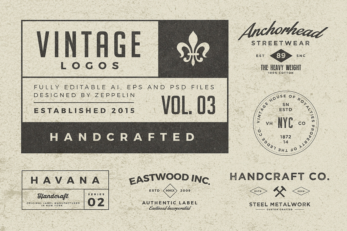 1500 Logos Bundle Collection, a Branding & Logo Template by Graphicdome (Photo 3 of 185)