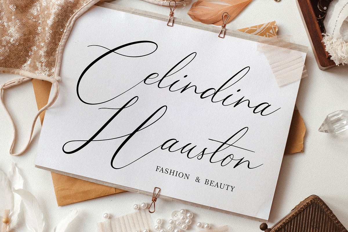 Calligrapher, a Script Font by Essentials Studio (Photo 5 of 8)
