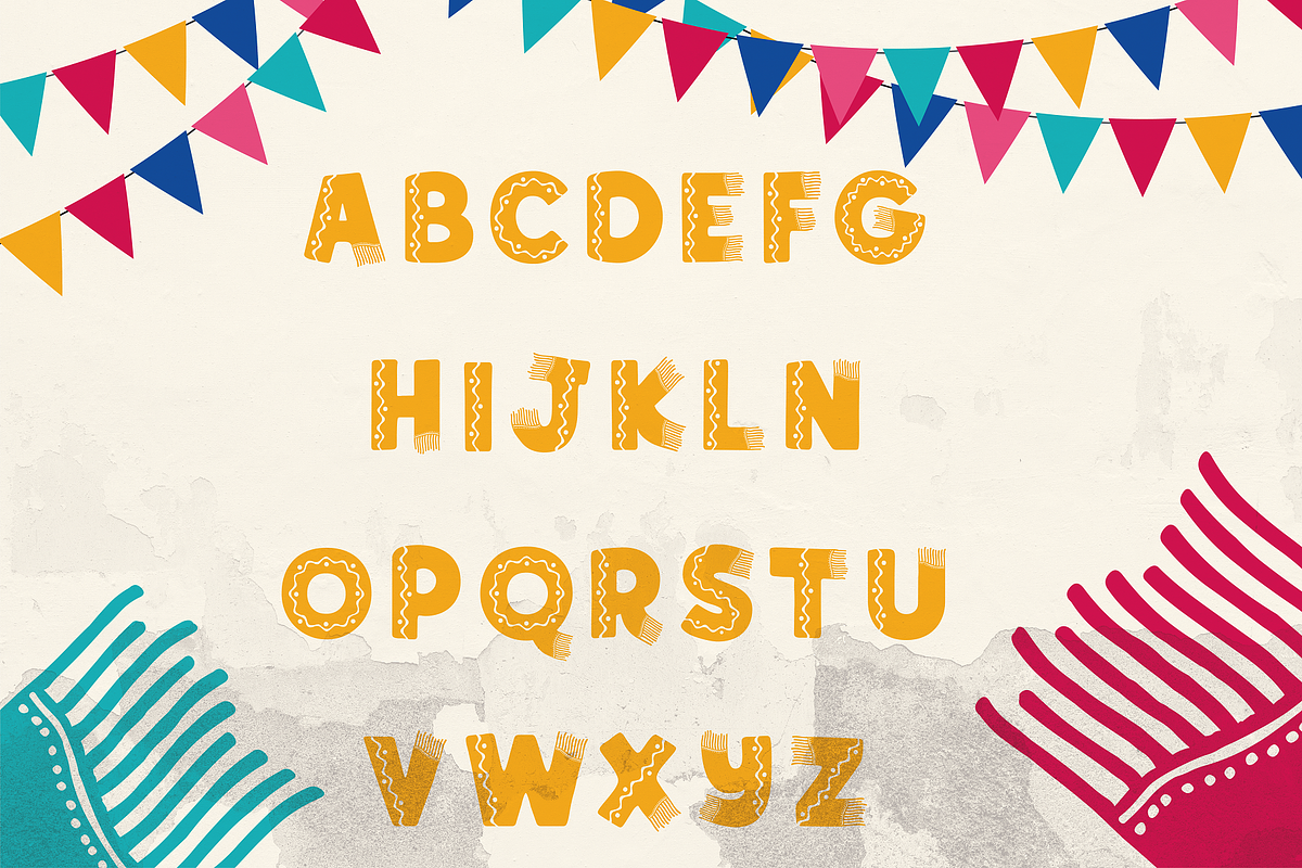 Santiago - Authentic Mexican Type, a Sans Serif Font by HipFonts (Photo 5 of 10)