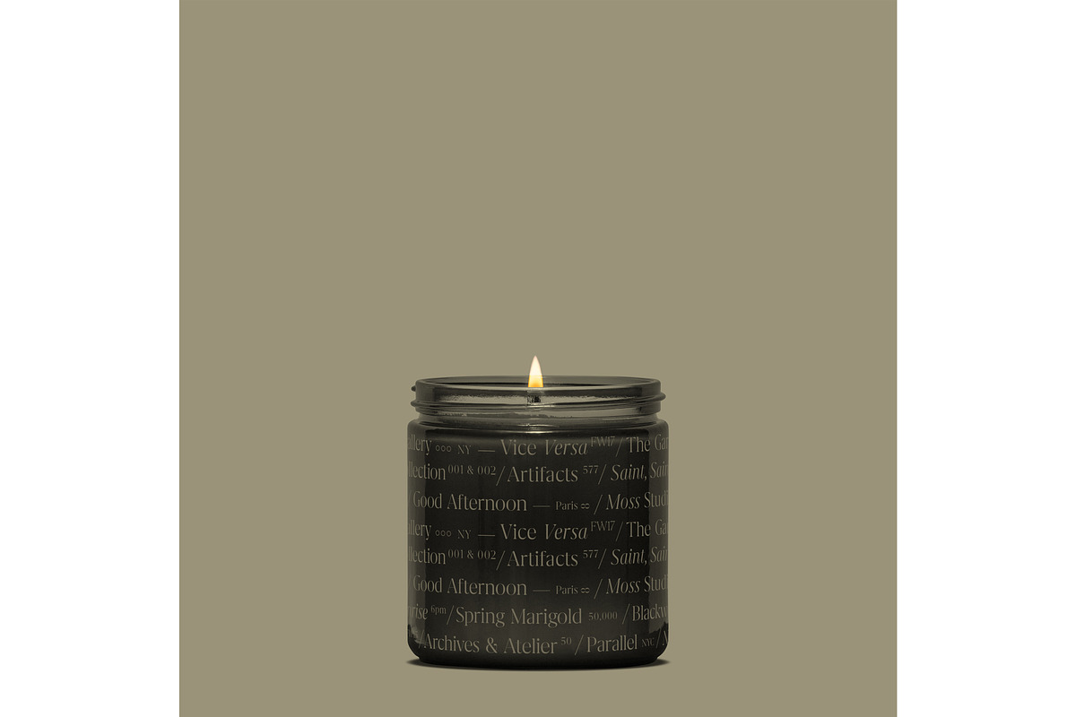 Amber Candle Jar Mockup, a Cups & Container Mockup by Copal (Photo 11 of 13)