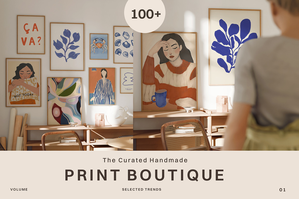 Handmade Prints & Poster Trends, a Background Graphic by Laras Wonderland (Photo 1 of 14)