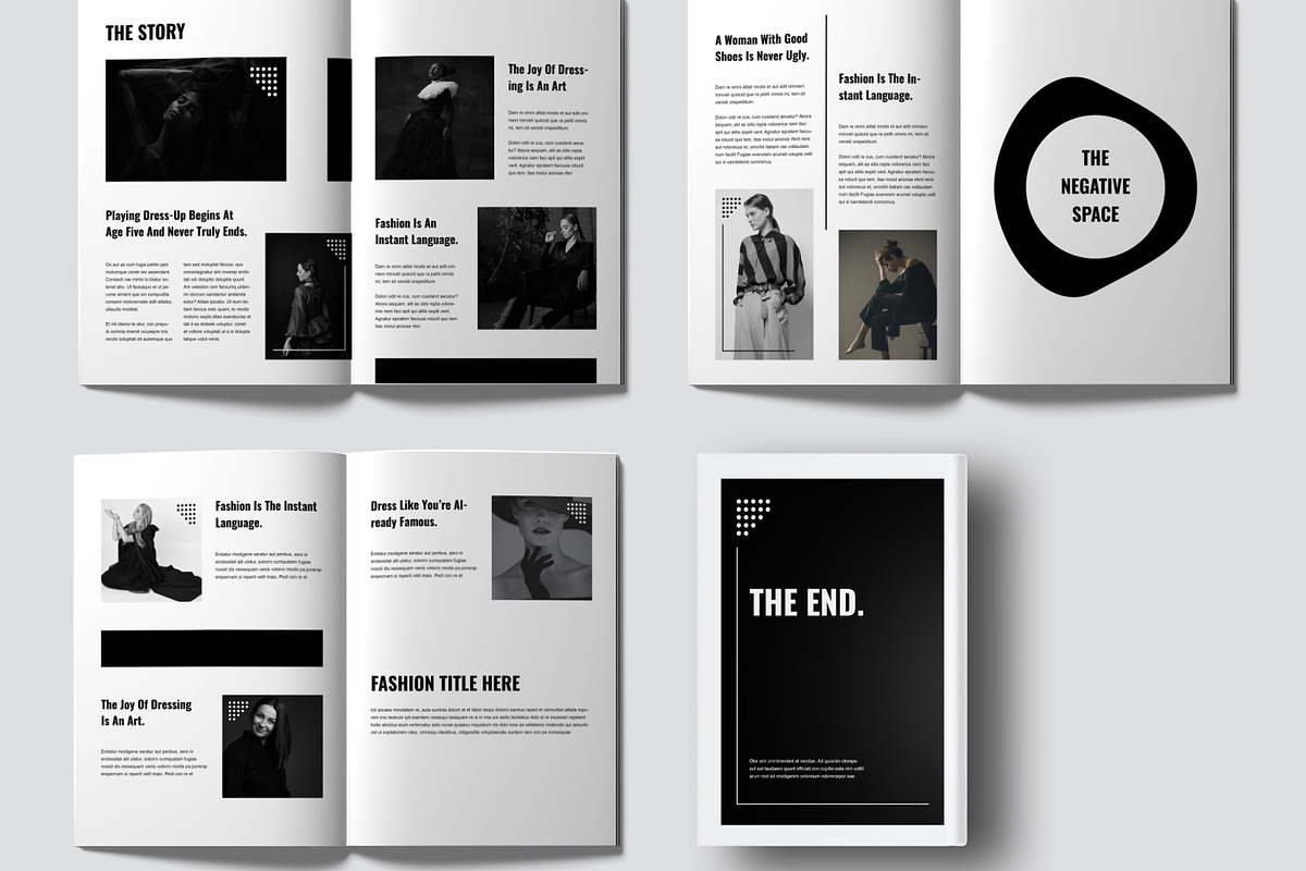 Look Book Layout