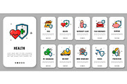 Insurance mobile app dashboard, a Healthcare Illustration by Vector Tradition (Thumbnail 1 of 3)
