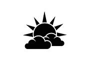 Sun Behind Clouds Silhouette Bundle, an Illustration by Gaye Art (Thumbnail 8 of 31)