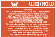 Super Friendly Font, a Font by weknow (Thumbnail 6 of 8)