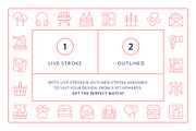 4x Mega Bundle (25% off) Line Icons, an Outline Icon by Made by Made (Thumbnail 10 of 25)