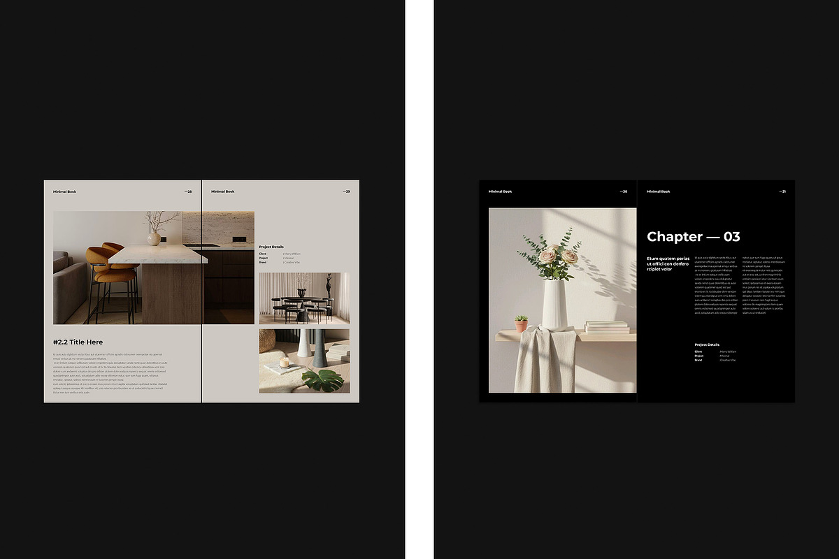 Minimal Editorial Book Layout -Canva, a Magazine Template by TemplateFolio-Shop (Photo 13 of 24)