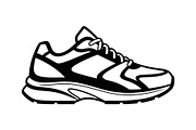Sneaker Silhouette Vector Bundle, an Illustration by Designs_River (Thumbnail 21 of 48)