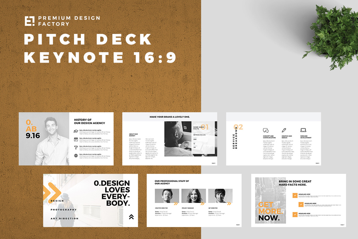 Pitchdeck Presentation Keynote, a Presentation Template by Egotype (Photo 3 of 12)