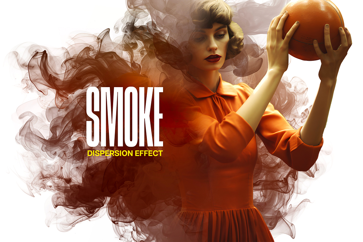Smoke Dispersion Photo Effect, a Layer Style Add-On by Design Squad (Photo 1 of 7)