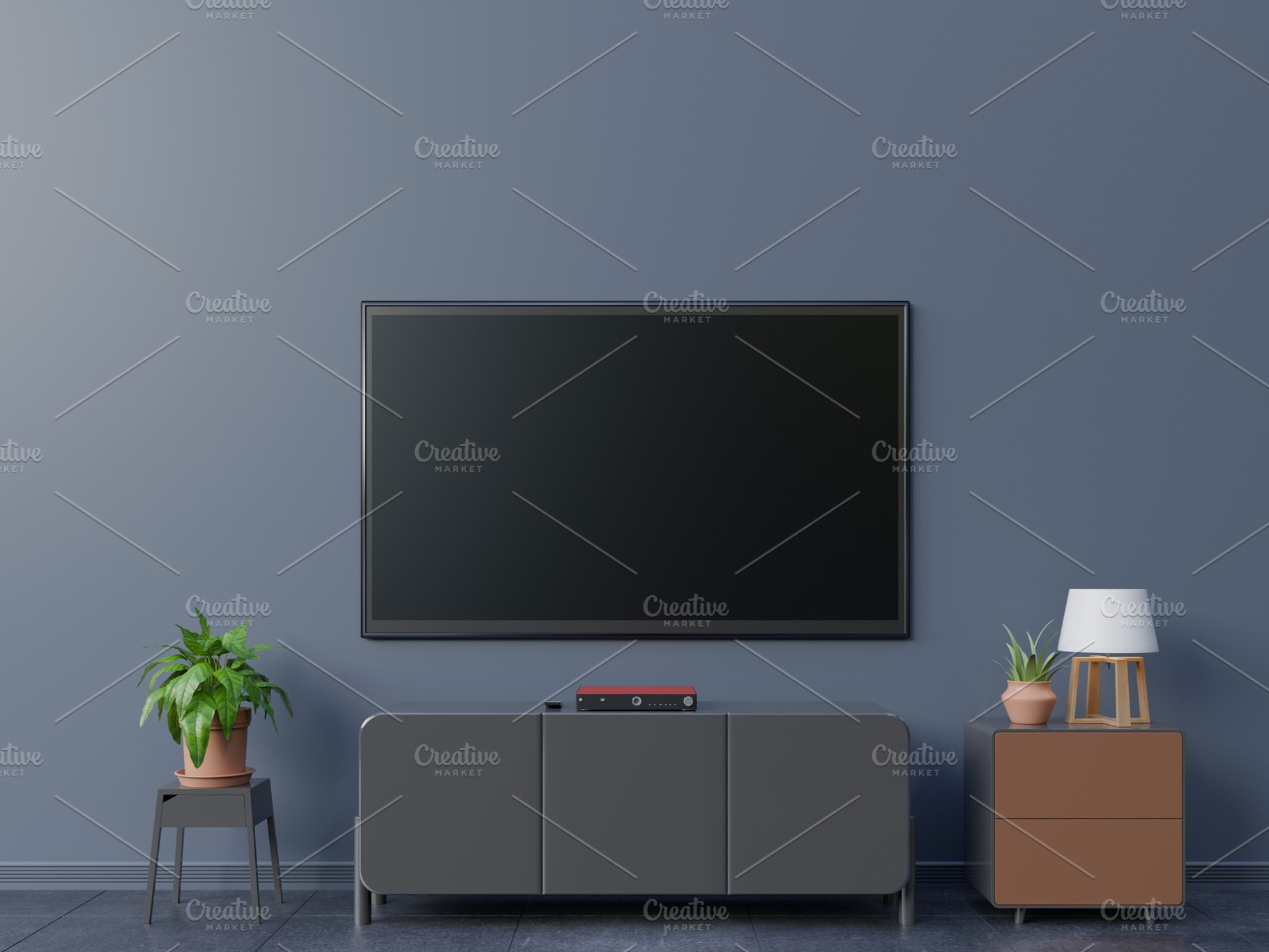 Smart TV in live room, an Architecture Photo by vanitjan